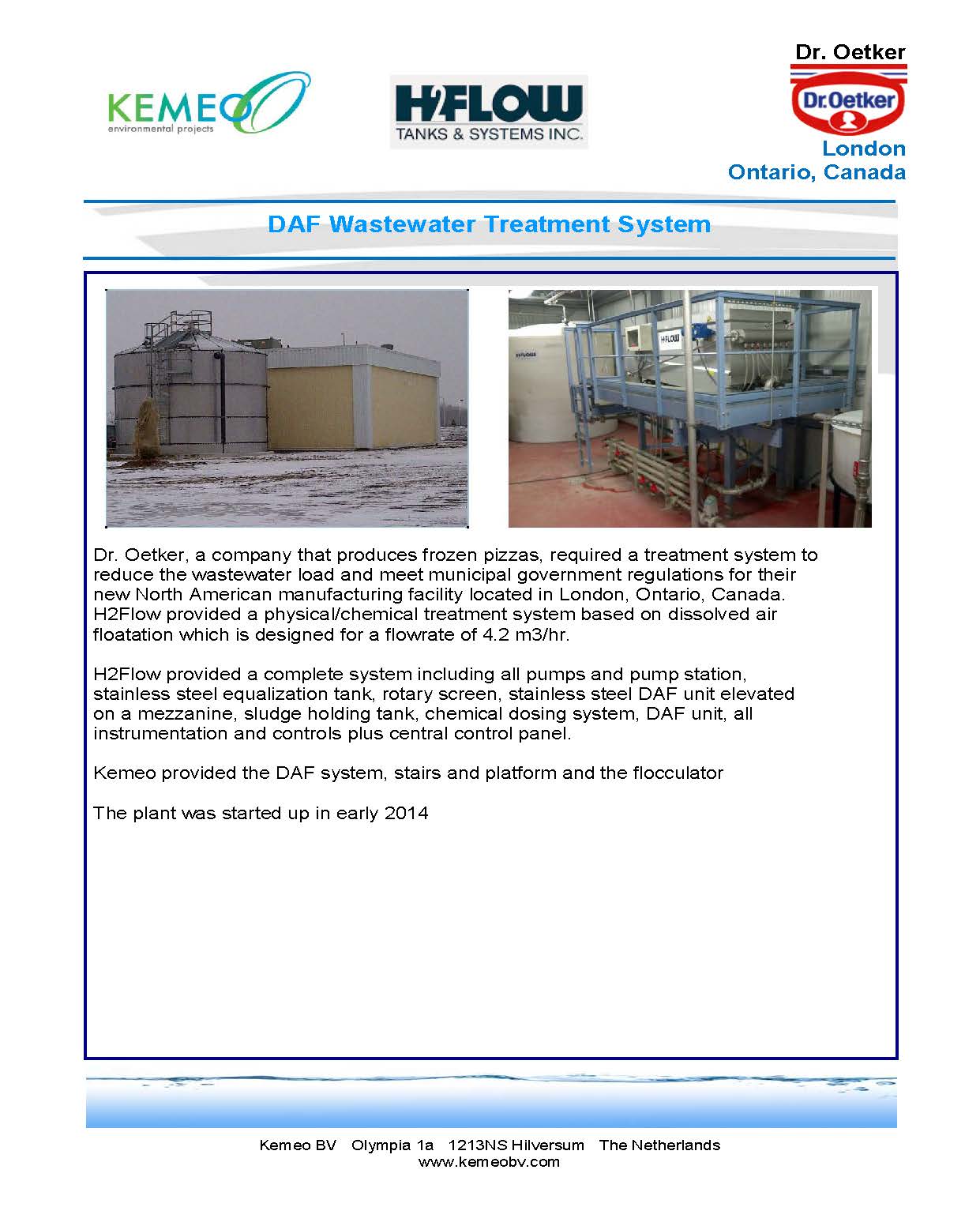 130012 Case study H2Flow -Dr. Oetker